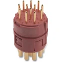 Lapp 12-Contact Circular Connector, M23, Panel Mount, Plug, Male, IP68, Straight, Solder Termination 72004000 + 73002720