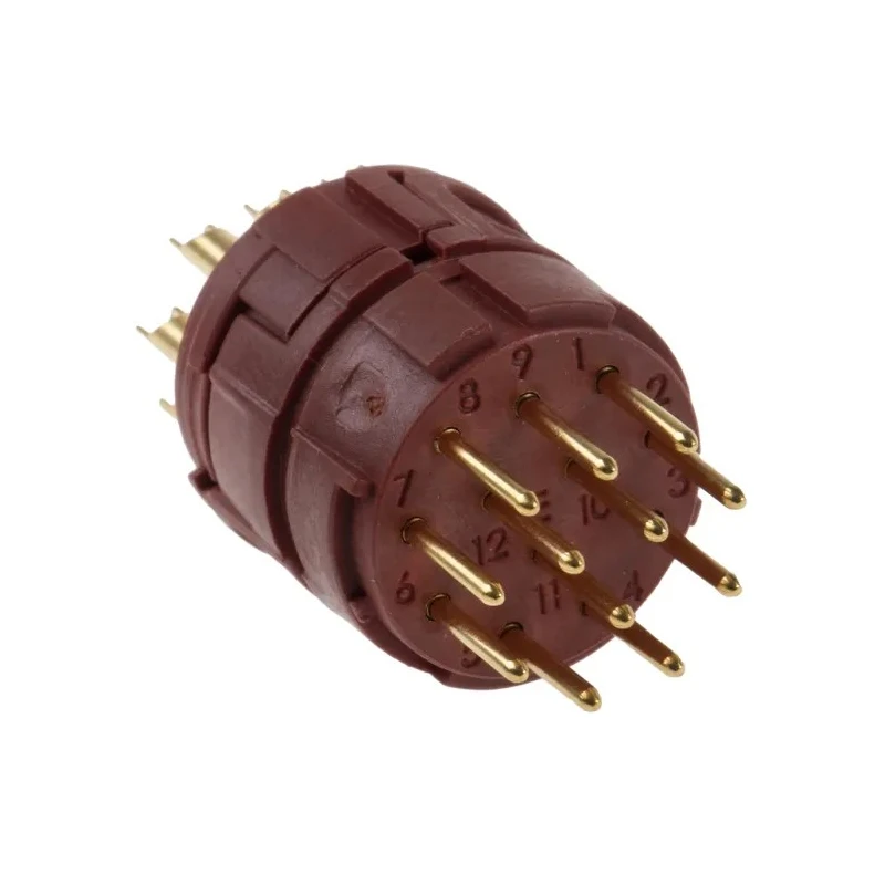 Lapp 12-Contact Circular Connector, M23, Panel Mount, Plug, Male, IP68, Straight, Solder Termination 72004000 + 73002720