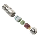 Lapp SIGNAL M23 Series Circular Connector, 9 Contacts, Cable Socket, Female, , 7A, M23, 150V, Solder, Nickel Plated IP68