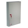 Securikey Grey Steel Key Cabinet, Wall Mounted, 100 Key Capacity KC100