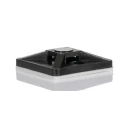 HellermannTyton Black Cable Tie Mount Polyamide 66, 4.1 mm Tie Width, 19 mm x 19 mm, Fixing Hole 3.1 151-28320 MB3A-PA66-BK
