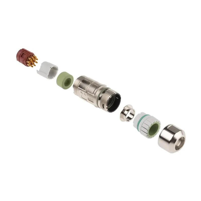 Lapp SIGNAL M23 Circular Connector, 12 Contacts, Cable Mount, Female Socket, , M23, Nickel Plated Zinc, 100V, 7A, -25°C IP68