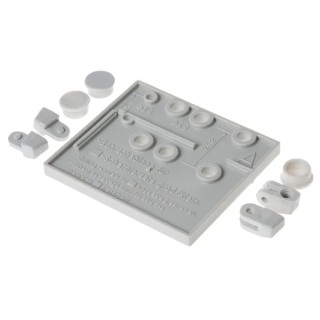 Spelsberg Fibreglass Reinforced Polycarbonate Terminal Block Housing IP66, Surface Wall 19008201