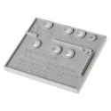 Spelsberg Fibreglass Reinforced Polycarbonate Terminal Block Housing IP66, Surface Wall 19008201