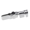 TE Connectivity Male Crimp Circular Connector Contact, Size 16 mm, Wire Size 10AWG, Type XII, Tin Plated, 31.62 mm 66259-5