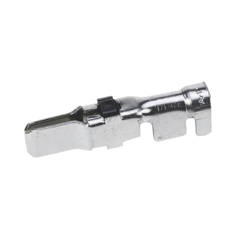TE Connectivity Male Crimp Circular Connector Contact, Size 16 mm, Wire Size 10AWG, Type XII, Tin Plated, 31.62 mm 66259-5