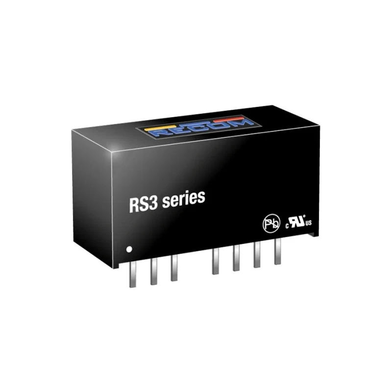 Recom DC/DC Converter 5V DC, 125mA Output, 36V DC Max Input, 3V Min Input, 2W SIP Through Hole, 81% Efficiency RS3-2405D