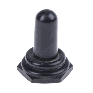 APEM Toggle Switch Boot Black Neoprene IP65 for Switch Protection U1567