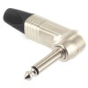 Neutrik Jack Connector 6.35 mm Cable Male Mono Right Angle NP2RX, 3A, 50V, Solder, 2 Ways