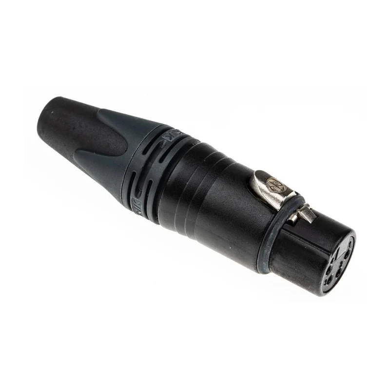 RS PRO Cable XLR Connector Straight Female, 4 Way, Silver over Nickel, 50V, 10A NC4FXX-BAG