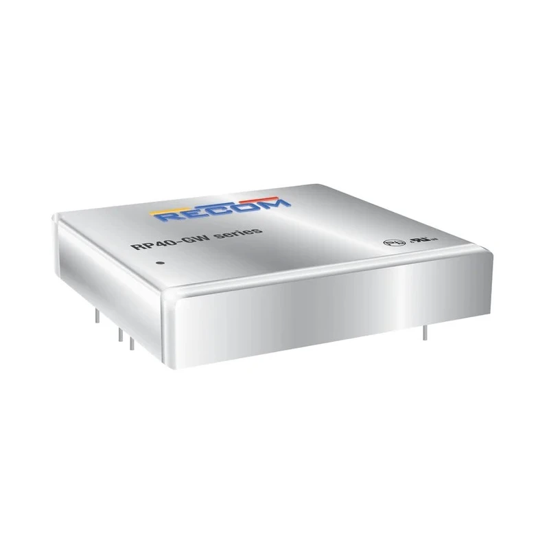 Recom DC-DC Converter, 15V Output, 1.33A, 36V Input Max, 40W, Through Hole, Dual Output, 1.6kV Isolation RP40