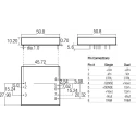 Recom DC-DC Converter, 15V Output, 1.33A, 36V Input Max, 40W, Through Hole, Dual Output, 1.6kV Isolation RP40