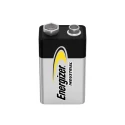 Energizer Energiser Industrial Alkaline 9V Battery, 600mAh, IEC 6LR61, Snap Terminal, 7638900361094