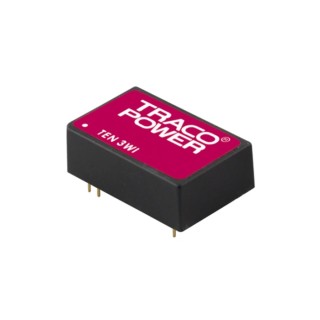 TRACOPOWER Isolated DC/DC Converter TEN 3-2423WI, 15V/-15V Output, 100mA, 36V Input, 9V Min, 3W, Through Hole, -40°C to 85°C