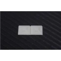 RS PRO Natural Cable Tie Mount Nylon 4.6mm x 19.5mm x 19.5mm Self-Adhesive, Screw Fixing 227-996