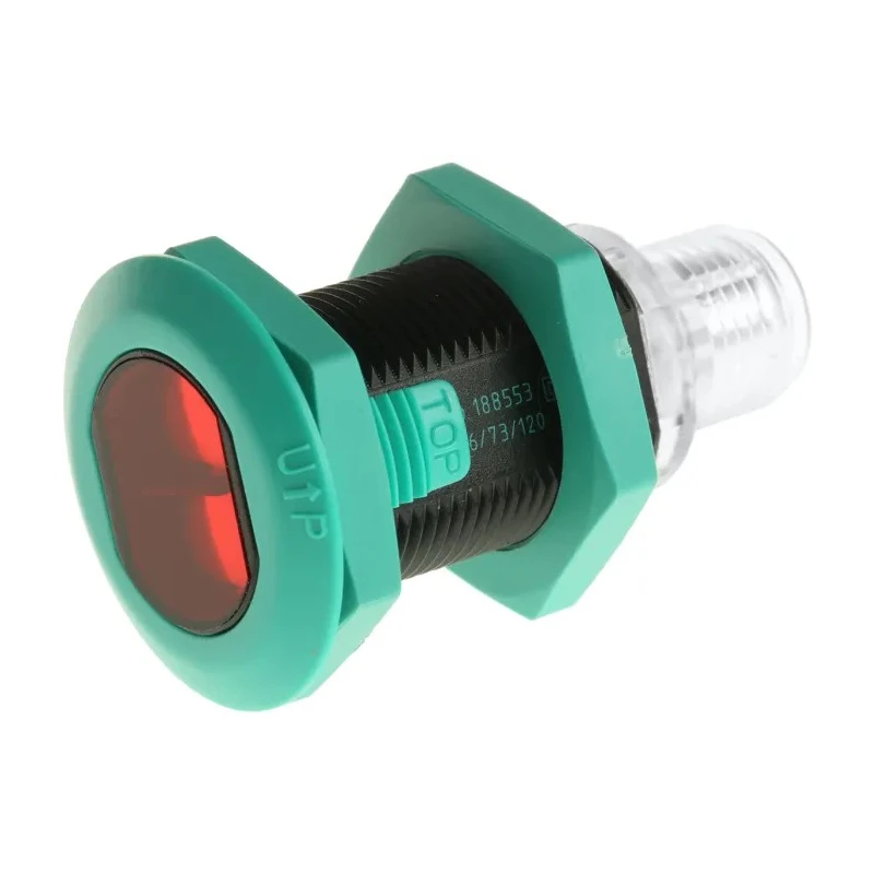 Pepperl + Fuchs Retroreflective Photoelectric Sensor Barrel M18 Thread 6.5 m PNP IP67 GLV18-6/73/120