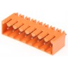 Weidmüller OMNIMATE SL Series Pluggable Terminal Block, 8 Contacts, 3.5 mm Pitch, 1 Row, 17A, 320V, Male, Orange 1604530000