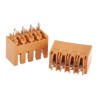 Weidmüller OMNIMATE SL Series Pluggable Terminal Block, 4 Contacts, 3.5 mm Pitch, 17A, 320V, 1 Row, Male, Orange 1604490000
