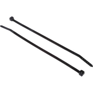Thomas & Betts Cable Tie, Non-Releasable, 142 mm x 3.6 mm, Black Polyamide 66, Ty-Fast Series 7TAG054360R0141 TY125-40X