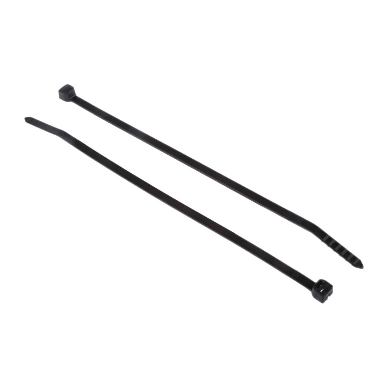 Thomas & Betts Cable Tie, Non-Releasable, 142 mm x 3.6 mm, Black Polyamide 66, Ty-Fast Series 7TAG054360R0141 TY125-40X