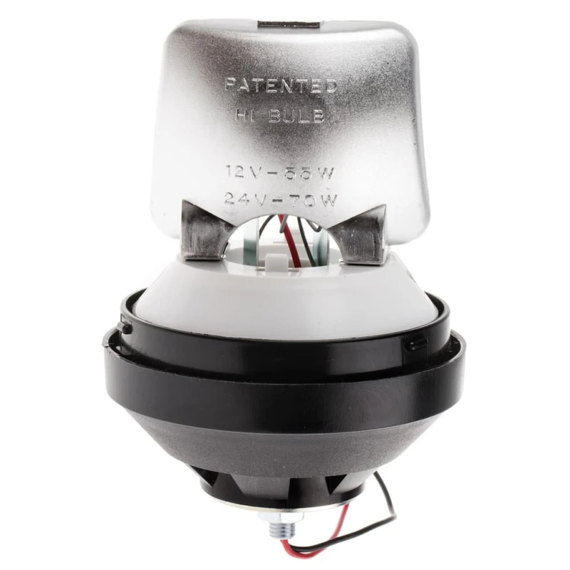 RS PRO V10994 Series Multi-Colour Rotating Beacon 24V DC Flexi DIN Magnetic Single Point Incandescent Bulb 235-433