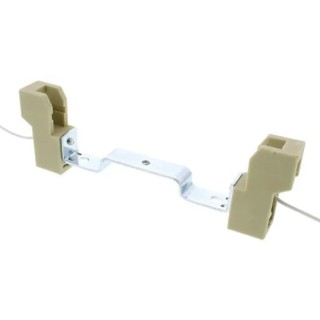 BJB Halogen Lamp Holder R7 Screw Mount Copper, 250V, 6A, 500W, 137mm Length, 42mm Width, Twin Tungsten Holder 25.803.3814.00