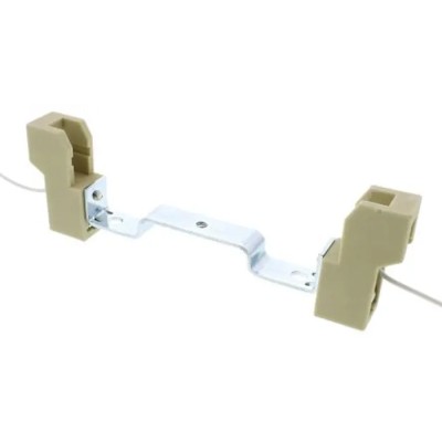 BJB Halogen Lamp Holder R7 Screw Mount Copper, 250V, 6A, 500W, 137mm Length, 42mm Width, Twin Tungsten Holder 25.803.3814.00