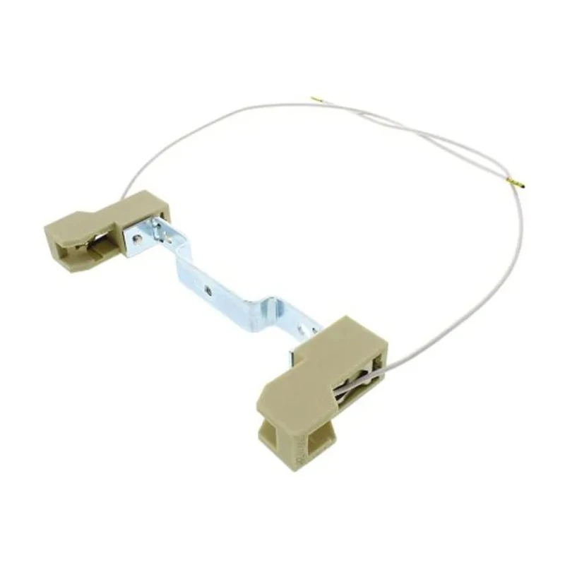 BJB Halogen Lamp Holder R7 Screw Mount Copper, 250V, 6A, 500W, 137mm Length, 42mm Width, Twin Tungsten Holder 25.803.3814.00