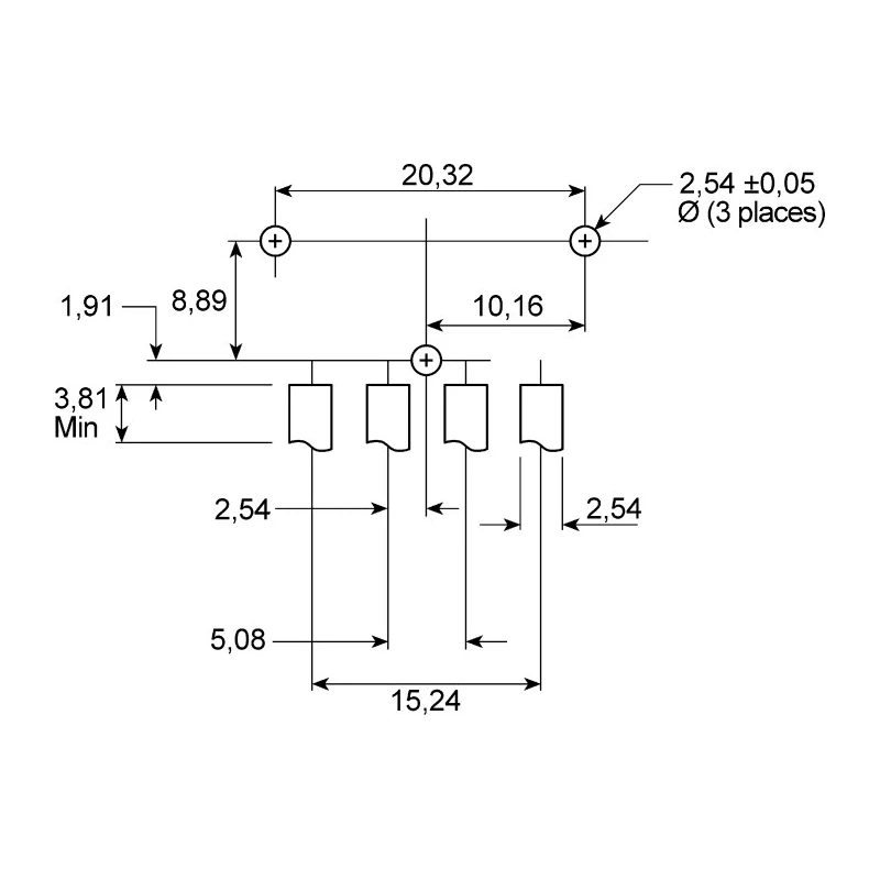 TE Connectivity Disk Drive Surface Mount Connector, Solder Termination, Male, 12A 250V AC, Phosphor Bronze, Nylon 770149-1