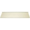 RS PRO Steel White Wall Mount Shelf 220mm x 220mm, Modular, Epoxy Finish 230-245