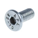 RS PRO Plain Stainless Steel Hex Socket Countersunk Screw M4 x 10 mm DIN 7991 Grade A Hex Drive 171-815