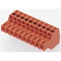 Weidmüller BL Series Pluggable Terminal Block, 14 Contacts, 3.5 mm Pitch, 1 Row, 300V, Female, Polybutylene 1597480000