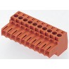 Weidmüller BL Series Pluggable Terminal Block, 14 Contacts, 3.5 mm Pitch, 1 Row, 300V, Female, Polybutylene 1597480000