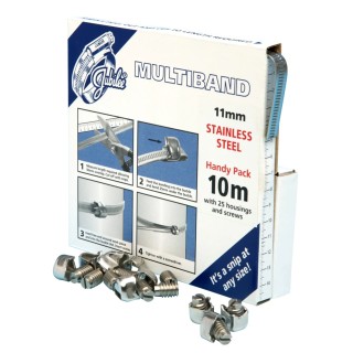 Jubilee Stainless Steel Handy Pack Banding Kit, 25 Pieces, 10 Sizes, MB1806