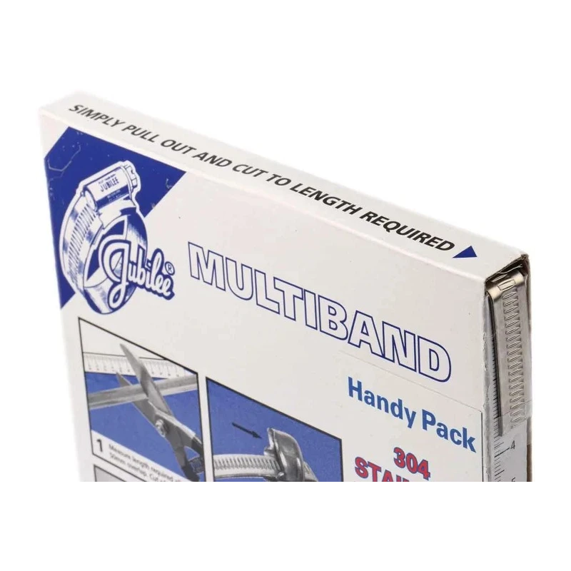 Jubilee Stainless Steel Handy Pack Banding Kit, 25 Pieces, 10 Sizes, MB1806