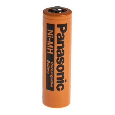 Panasonic AA Nickel Metal Hydride Rechargeable Battery 2.08 Ah 1.2V Single Cell HHR210AAB