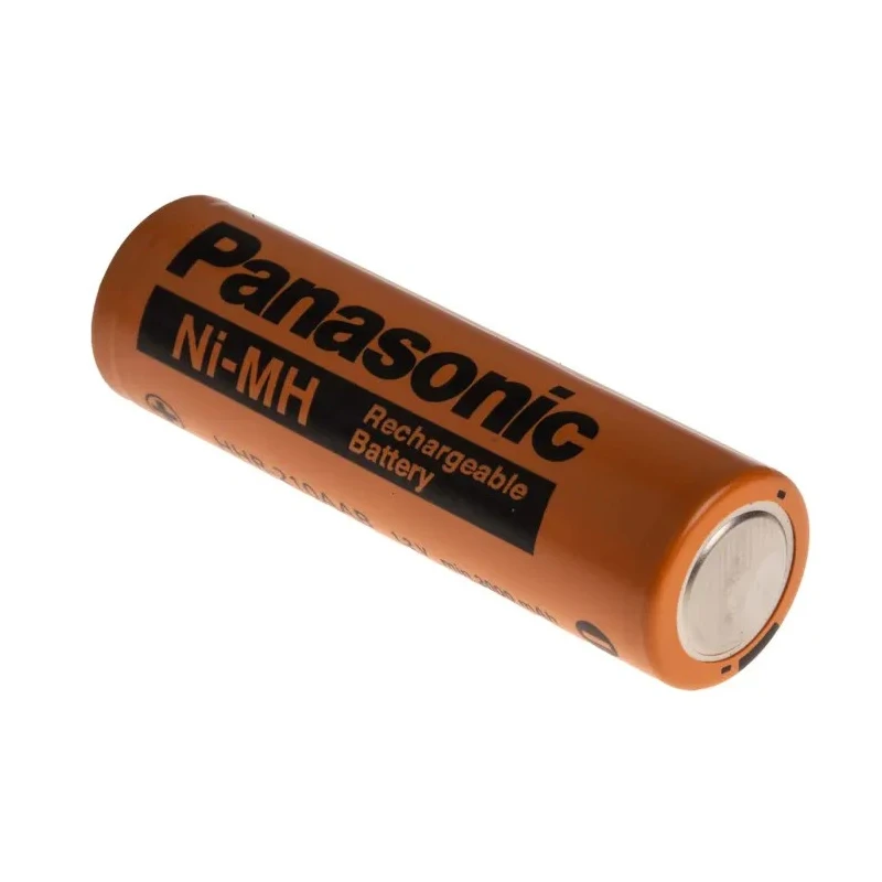 Panasonic AA Nickel Metal Hydride Rechargeable Battery 2.08 Ah 1.2V Single Cell HHR210AAB
