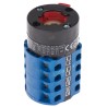 Kraus & Naimer Rotary Knob Actuator, 3 Position, 60° Angle, 20A, Panel Mount, IP65, 660V CA10.A213/GBA001.*FT