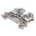 Weidmüller WDU Series Feed Through Terminal Block, Brown, 1.5mm², 1-Level, Screw, 23A, 800V, 60x5.1x46.5mm, 1031400000