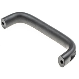 RS PRO Black Aluminium Cabinet Handle, 178 mm Length, 57 mm Height, 26 mm Width, Arch Shape, 237-306