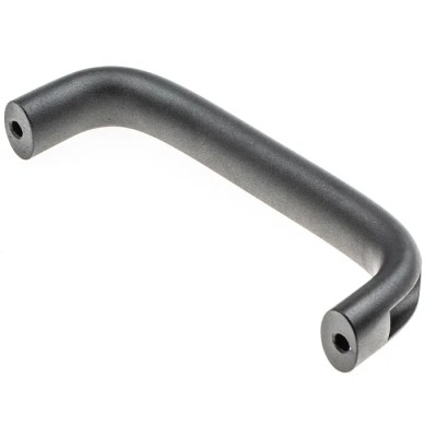 RS PRO Black Aluminium Cabinet Handle, 178 mm Length, 57 mm Height, 26 mm Width, Arch Shape, 237-306