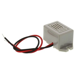 RS PRO Flange Continuous Internal Magnetic Buzzer 75dB 2-4V DC, 15.5mm, Model 237-928
