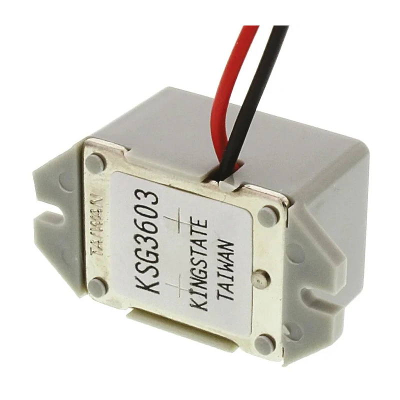 RS PRO Flange Continuous Internal Magnetic Buzzer 75dB 2-4V DC, 15.5mm, Model 237-928