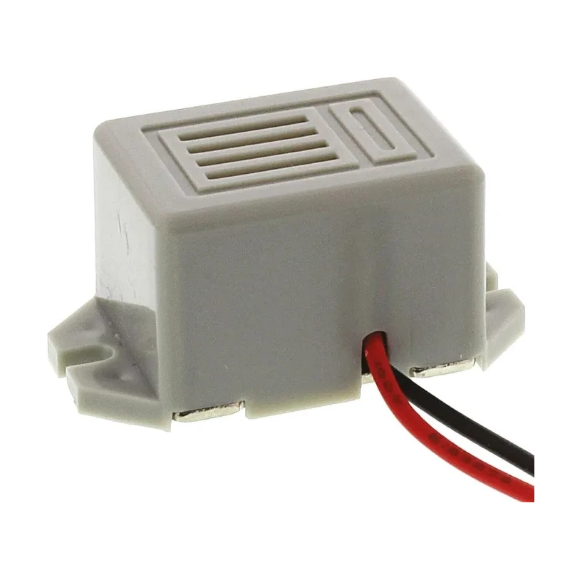 RS PRO Flange Continuous Internal Magnetic Buzzer 75dB 2-4V DC, 15.5mm, Model 237-928