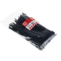 RS PRO Cable Tie Non-Releasable 190mm x 4.8mm Black Polyamide 66 Flame Retardant 233-461