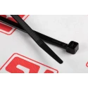 RS PRO Cable Tie Non-Releasable 190mm x 4.8mm Black Polyamide 66 Flame Retardant 233-461