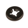 RS PRO Enamelled Stainless Steel Open Push-On Fastener, 2 mm Shaft, 9.5 mm OD, RoHS, C67S, 172-307