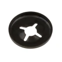 RS PRO Enamelled Stainless Steel Open Push-On Fastener, 2 mm Shaft, 9.5 mm OD, RoHS, C67S, 172-307