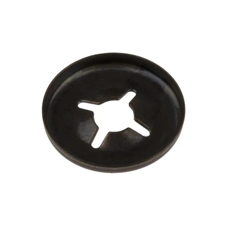 RS PRO Enamelled Stainless Steel Open Push-On Fastener, 2 mm Shaft, 9.5 mm OD, RoHS, C67S, 172-307
