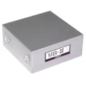 Takachi Electric Industrial Aluminium Instrument Enclosure, Silver, 60 mm x 140 mm x 140 mm, MB14-6-14